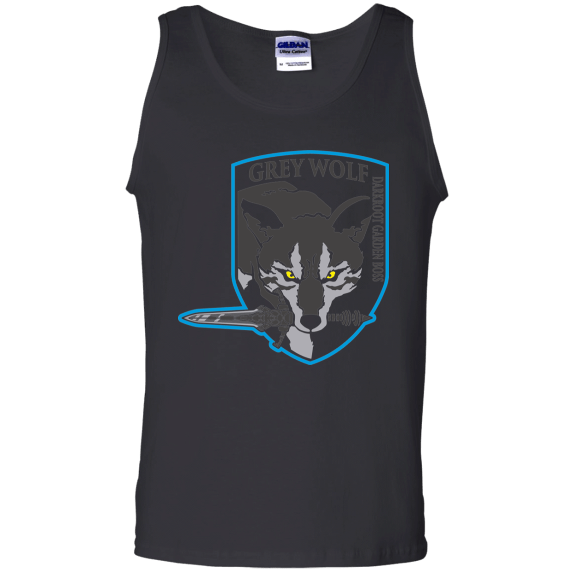 T-Shirts Black / S Greywolf Men's Tank Top