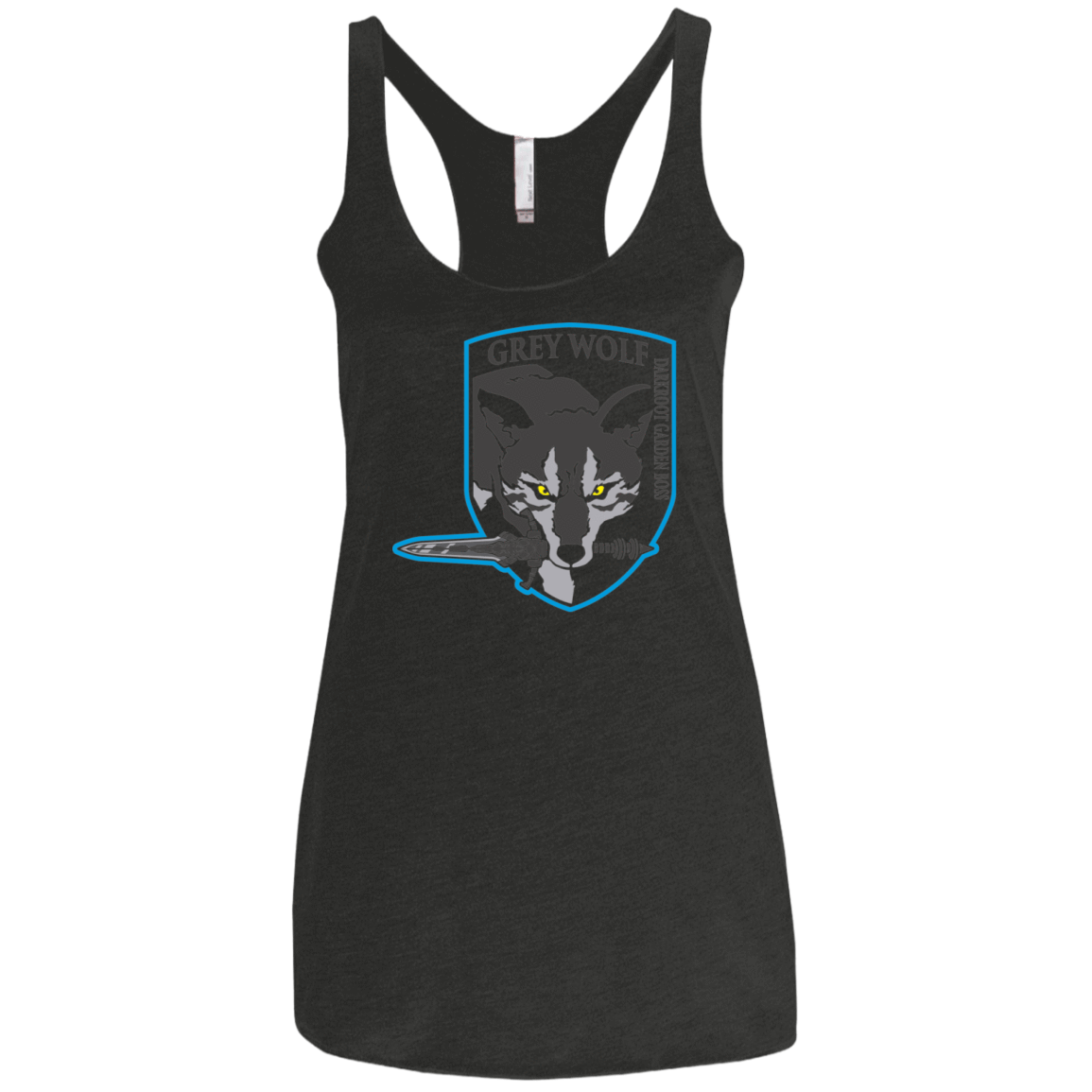 T-Shirts Vintage Black / X-Small Greywolf Women's Triblend Racerback Tank