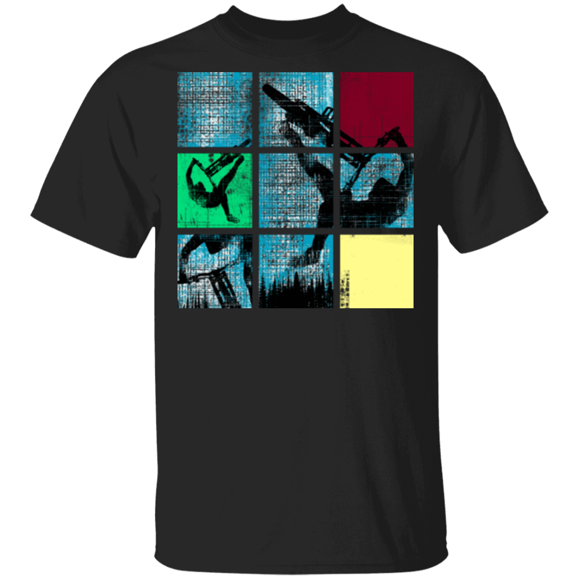 T-Shirts Black / S Grid Ride T-Shirt