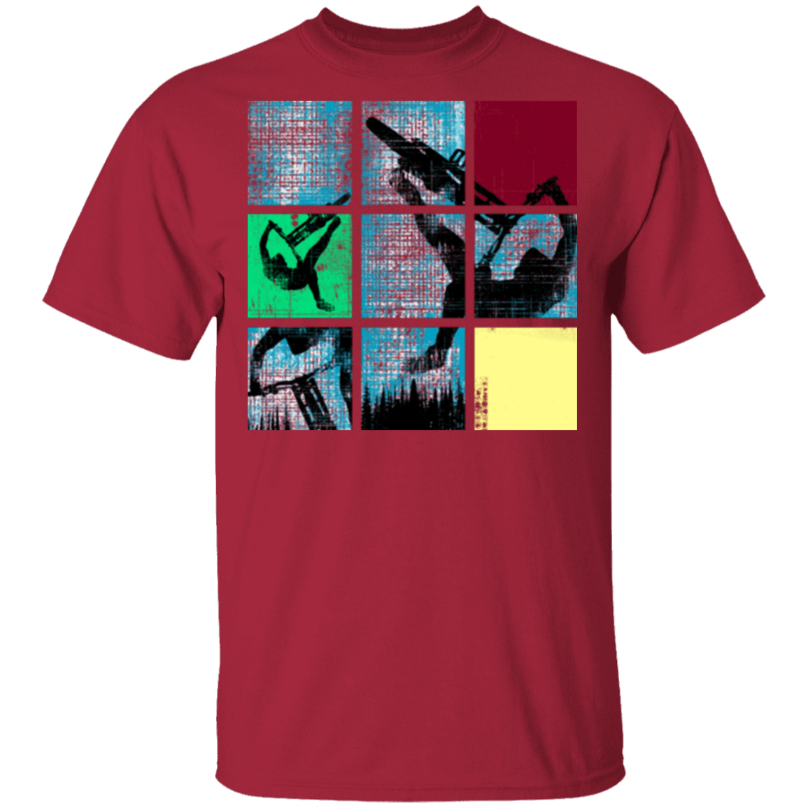 T-Shirts Cardinal / S Grid Ride T-Shirt