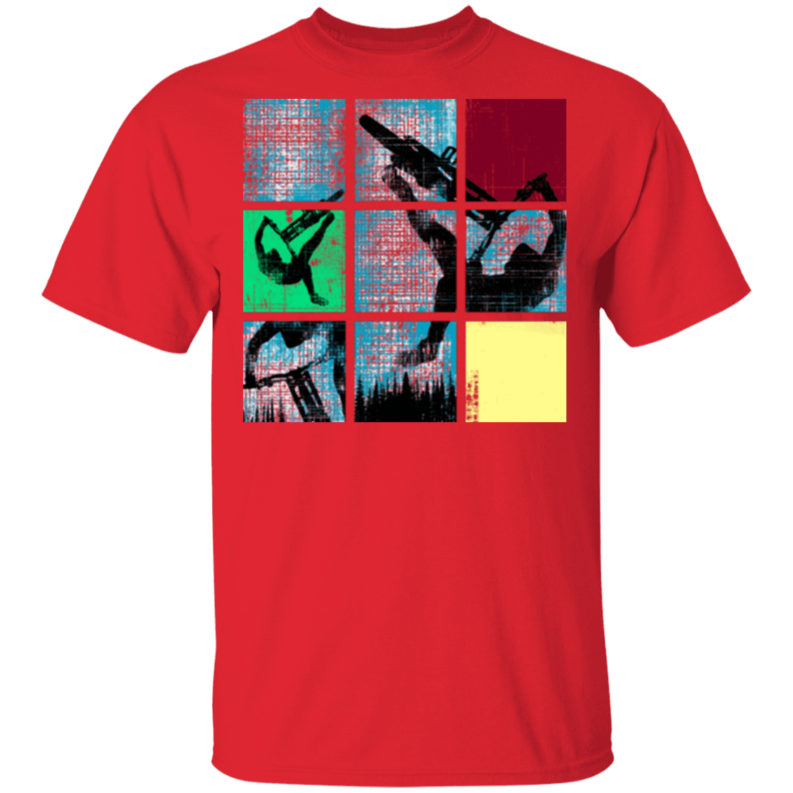 T-Shirts Red / S Grid Ride T-Shirt