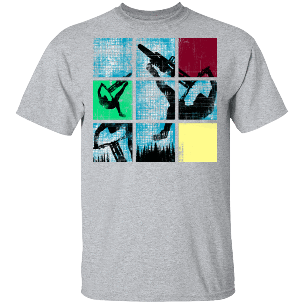 T-Shirts Sport Grey / S Grid Ride T-Shirt