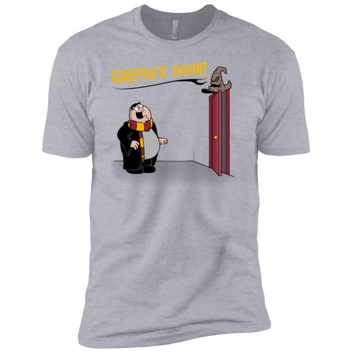 T-Shirts Heather Grey / YXS Griffins Door Boys Premium T-Shirt
