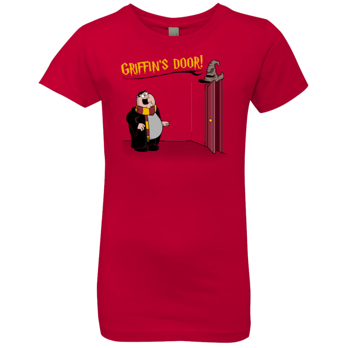T-Shirts Red / YXS Griffins Door Girls Premium T-Shirt