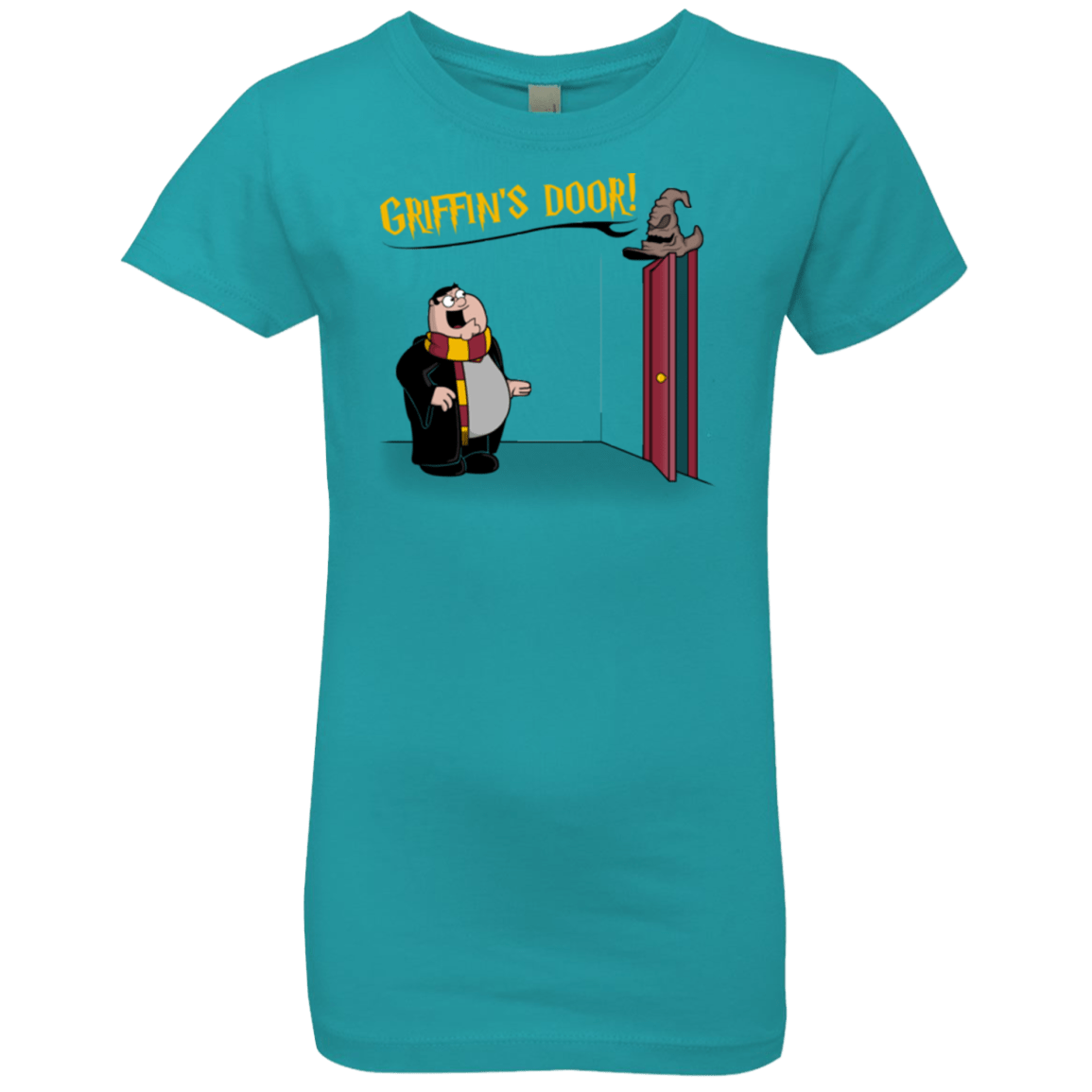 T-Shirts Tahiti Blue / YXS Griffins Door Girls Premium T-Shirt