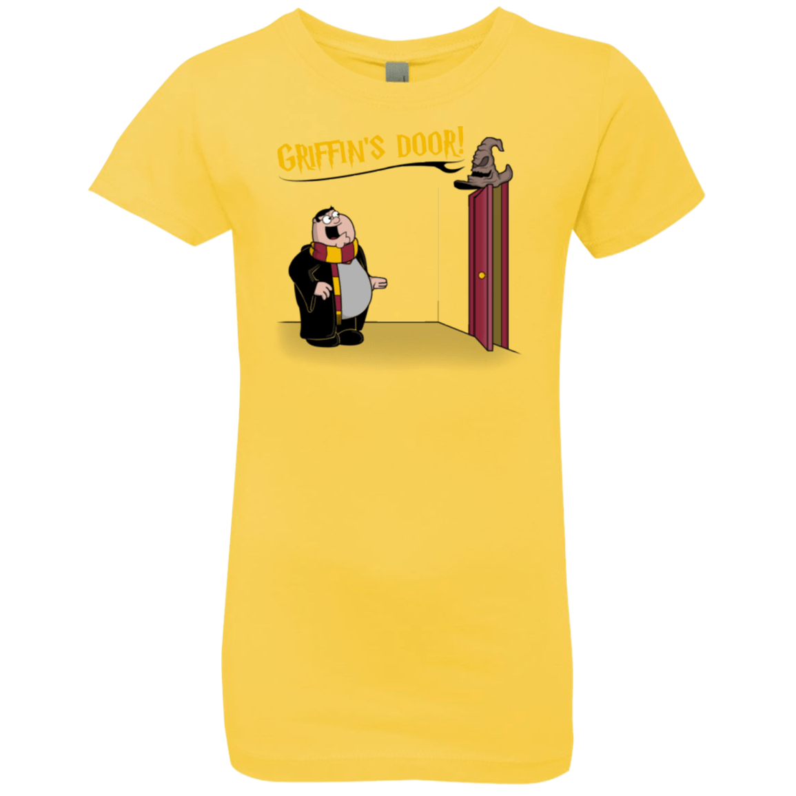 T-Shirts Vibrant Yellow / YXS Griffins Door Girls Premium T-Shirt