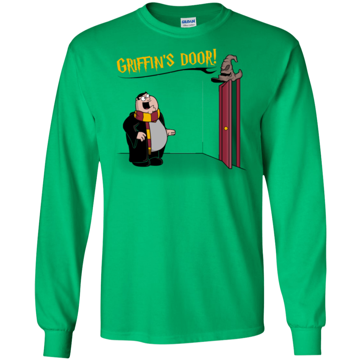 T-Shirts Irish Green / S Griffins Door Men's Long Sleeve T-Shirt
