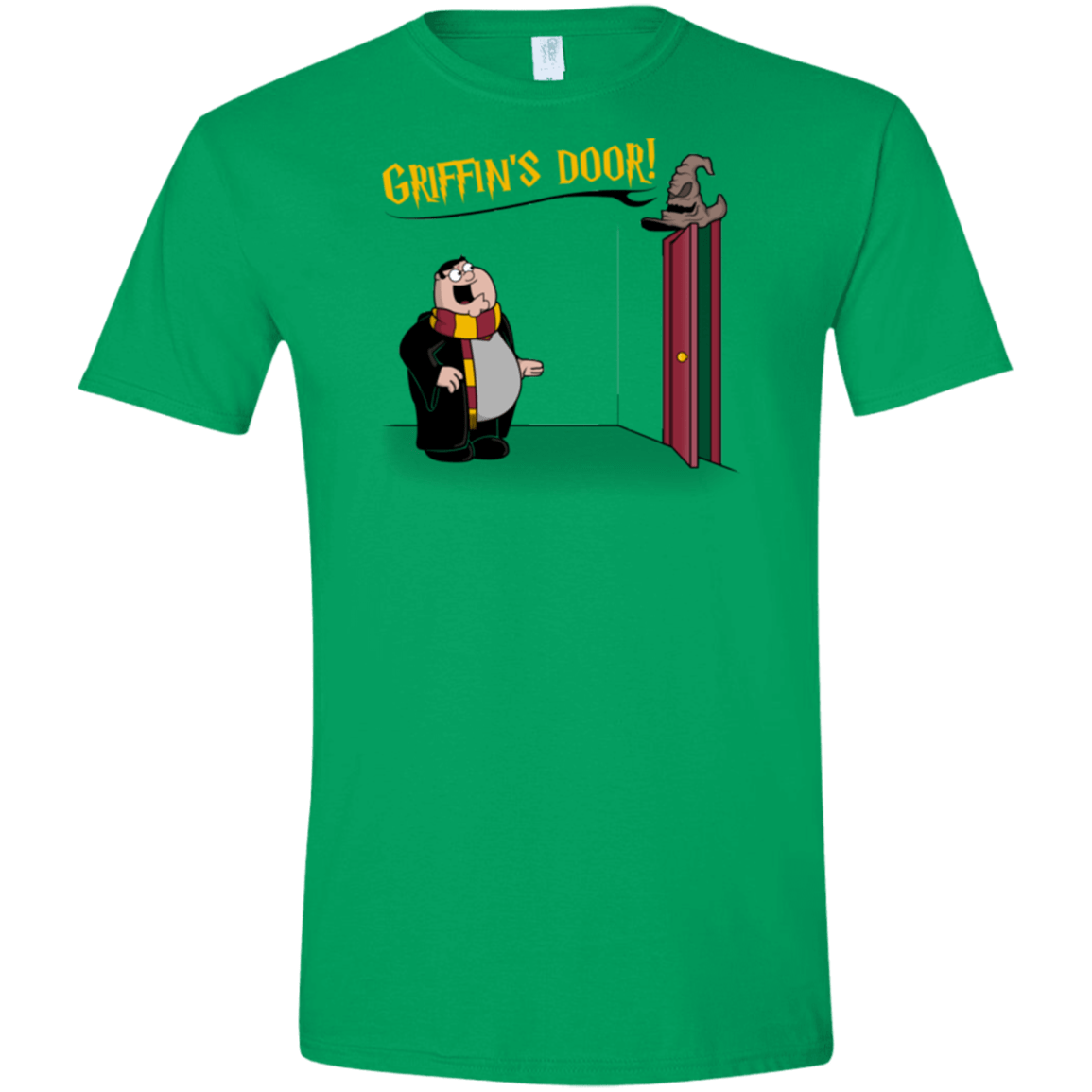 T-Shirts Irish Green / S Griffins Door Men's Semi-Fitted Softstyle