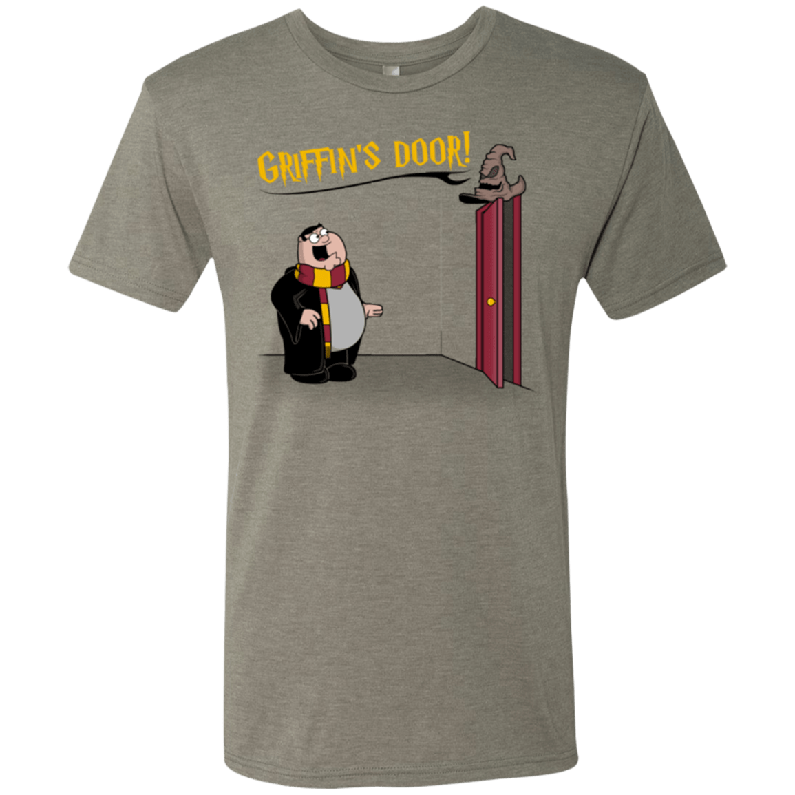 T-Shirts Venetian Grey / S Griffins Door Men's Triblend T-Shirt