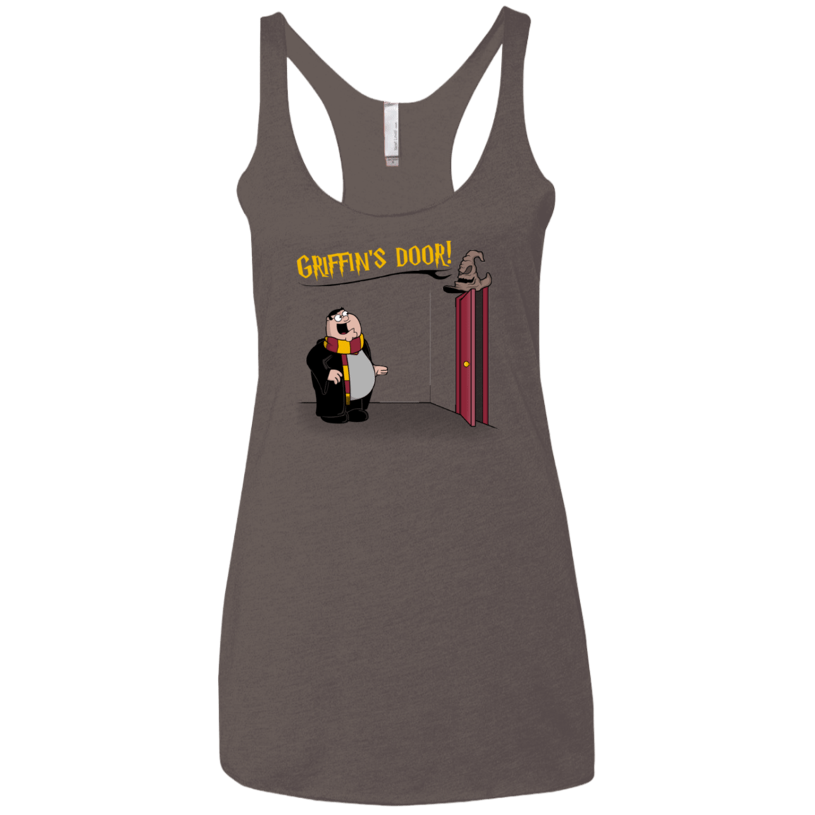 T-Shirts Macchiato / X-Small Griffins Door Women's Triblend Racerback Tank