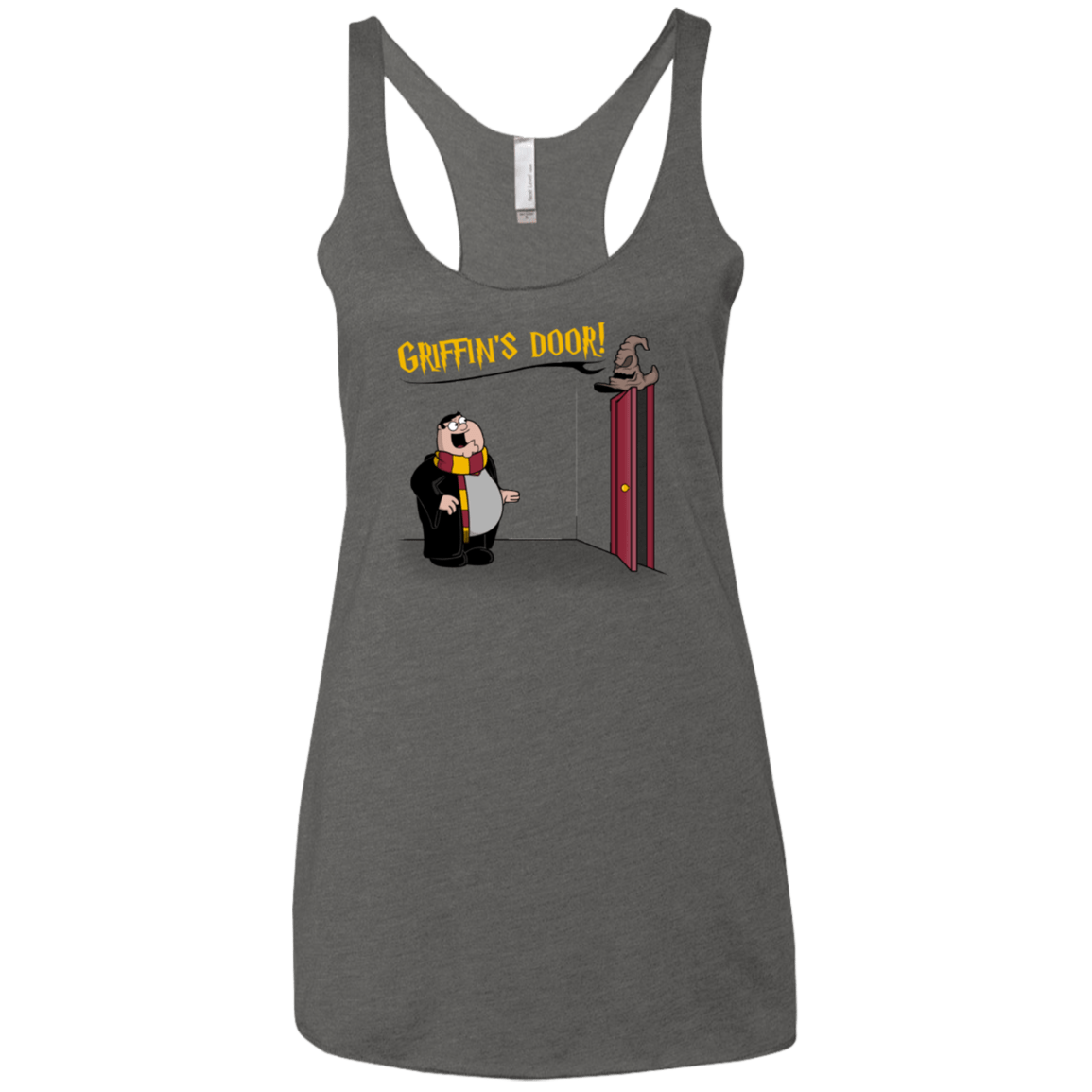 T-Shirts Premium Heather / X-Small Griffins Door Women's Triblend Racerback Tank