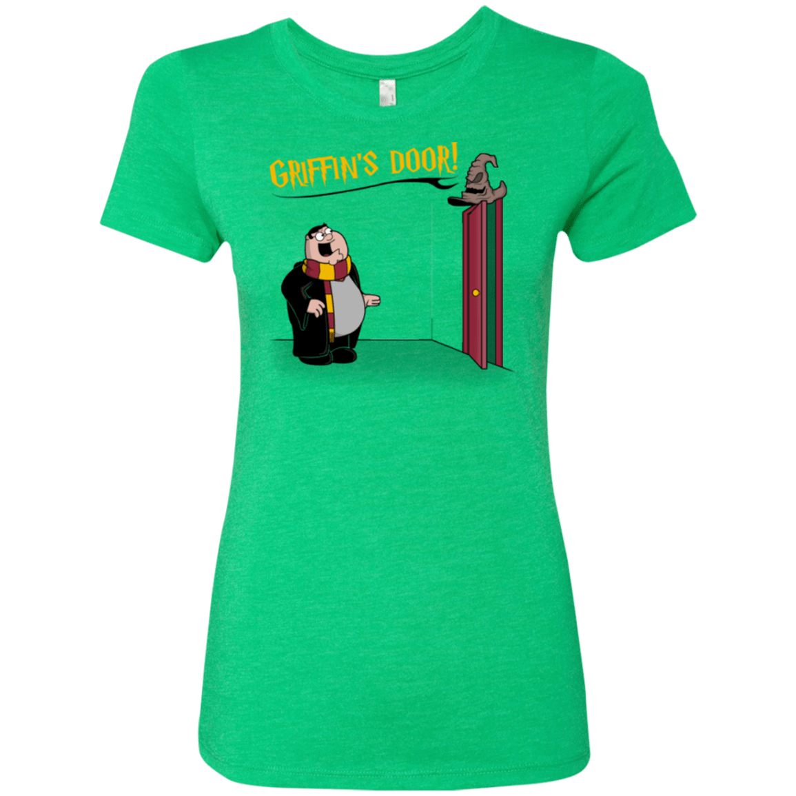 T-Shirts Envy / S Griffins Door Women's Triblend T-Shirt