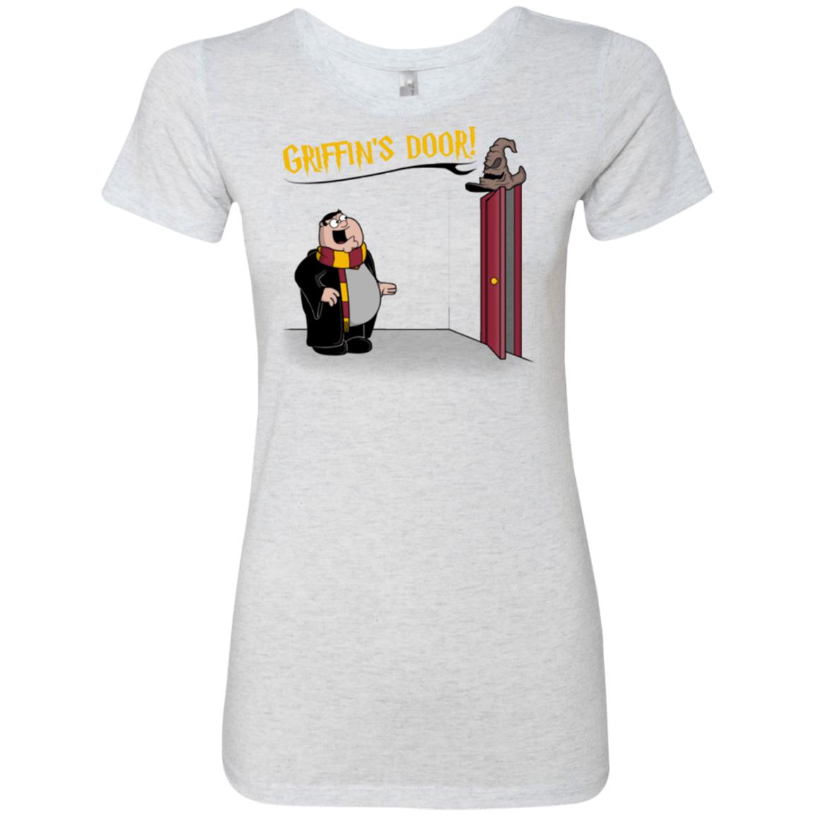 T-Shirts Heather White / S Griffins Door Women's Triblend T-Shirt