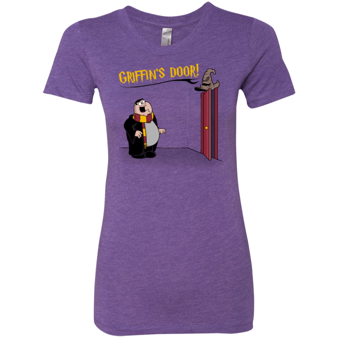 T-Shirts Purple Rush / S Griffins Door Women's Triblend T-Shirt