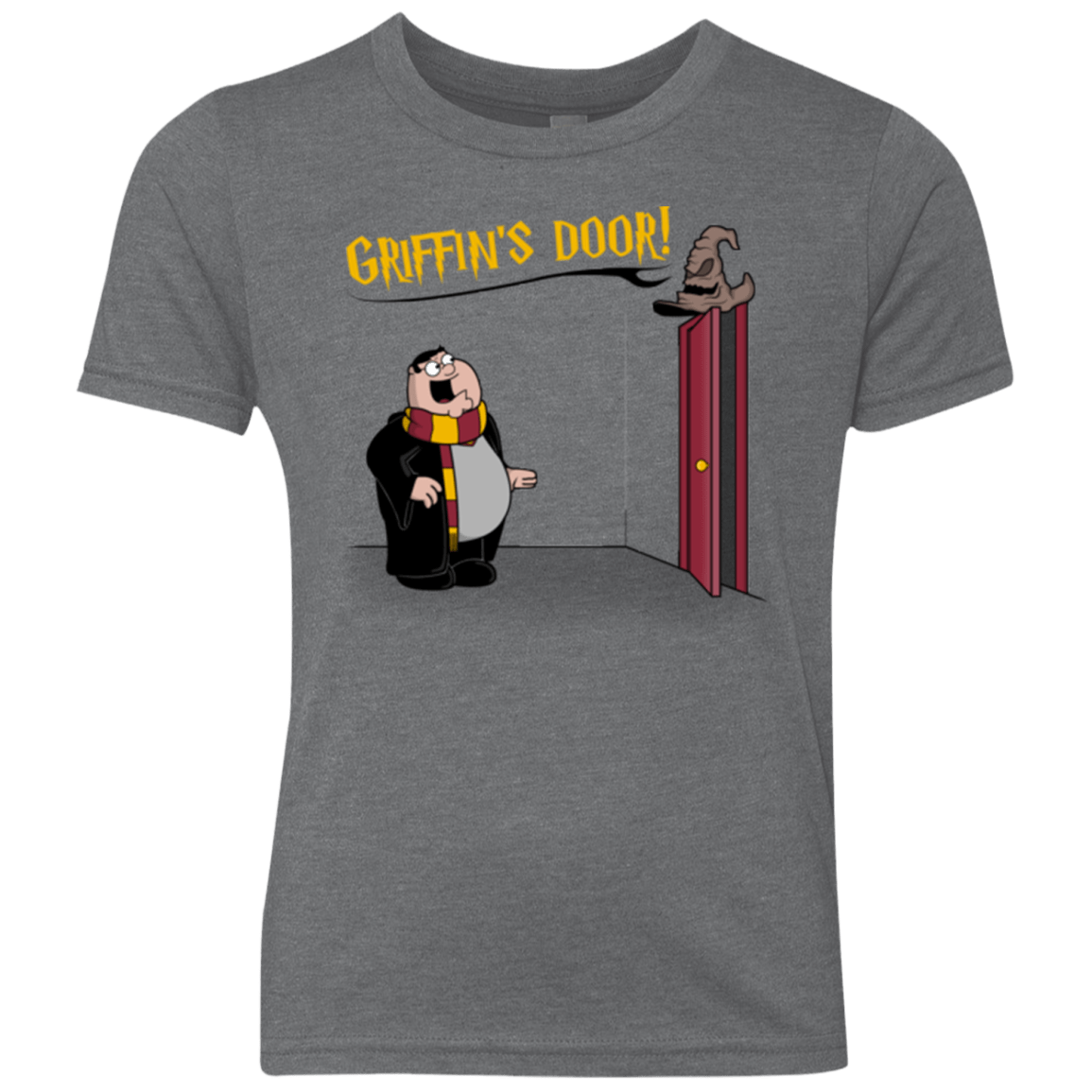 T-Shirts Premium Heather / YXS Griffins Door Youth Triblend T-Shirt