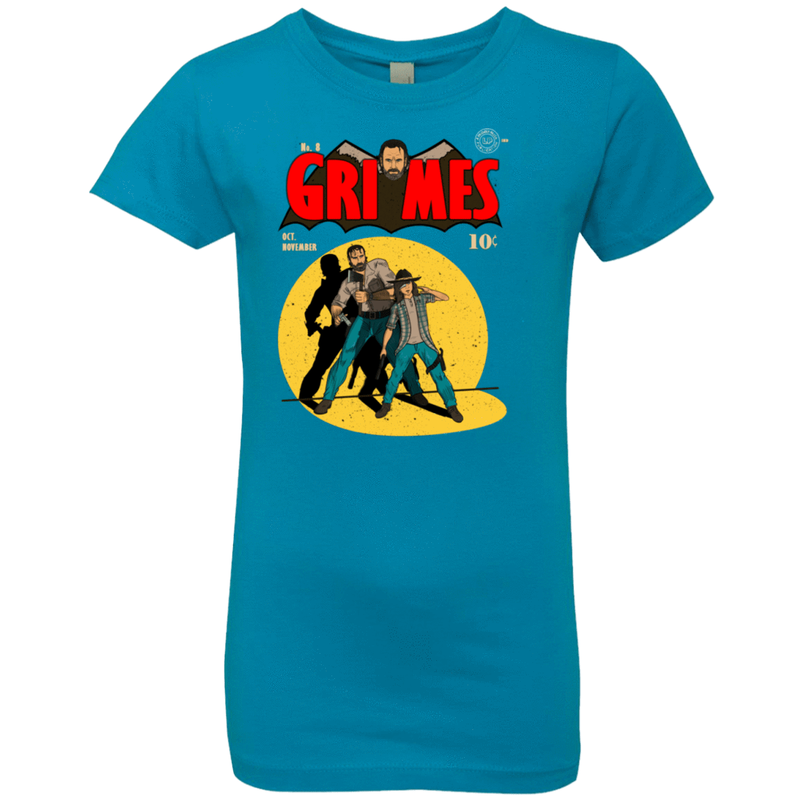 T-Shirts Turquoise / YXS Grimes Girls Premium T-Shirt