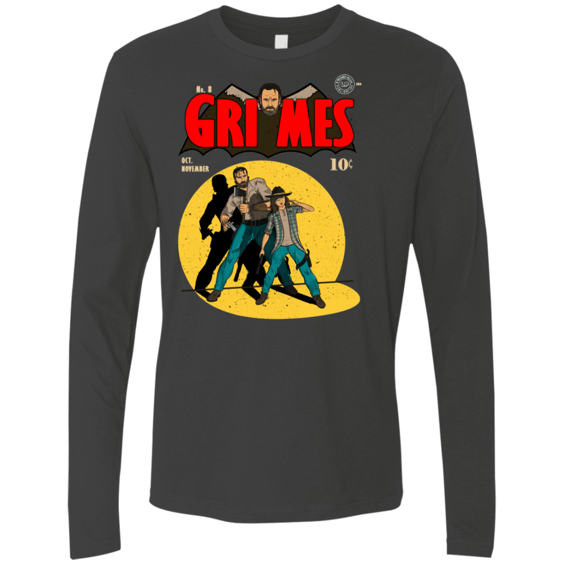 T-Shirts Heavy Metal / S Grimes Men's Premium Long Sleeve