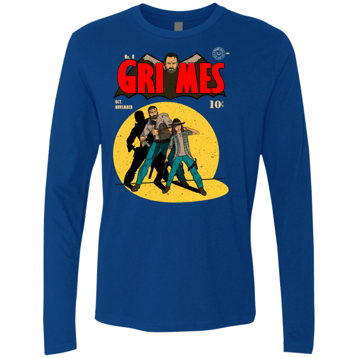 T-Shirts Royal / S Grimes Men's Premium Long Sleeve