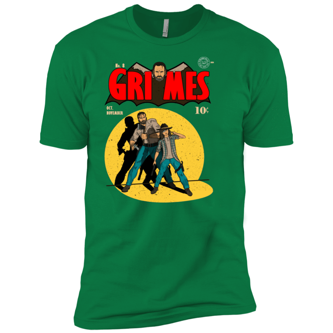 T-Shirts Kelly Green / X-Small Grimes Men's Premium T-Shirt