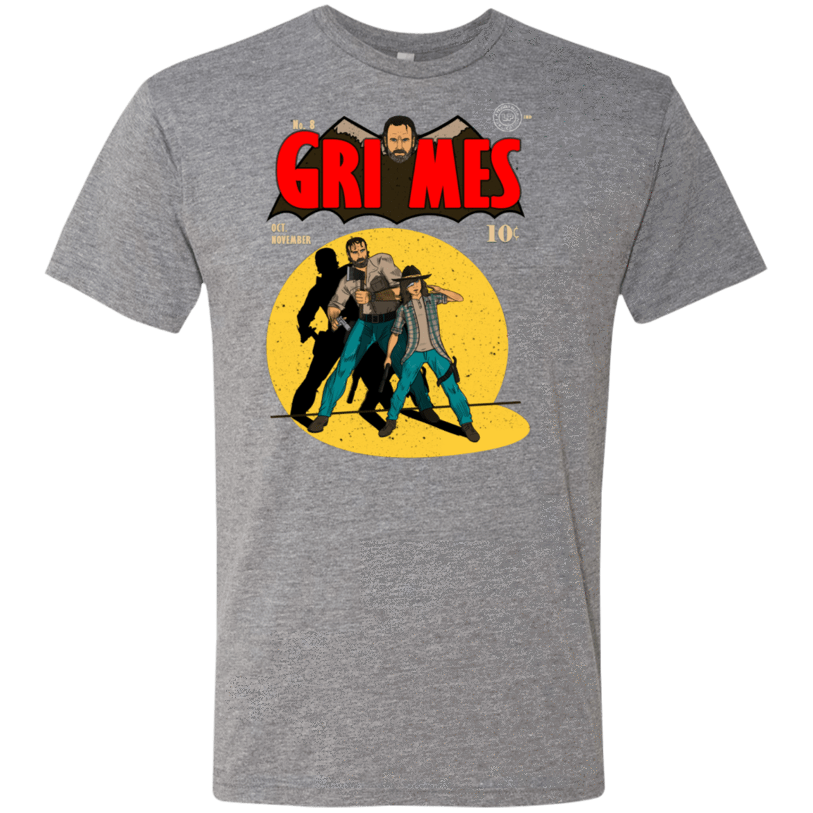 T-Shirts Premium Heather / S Grimes Men's Triblend T-Shirt