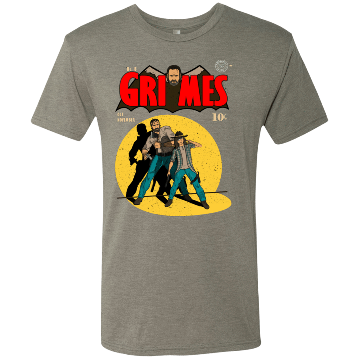 T-Shirts Venetian Grey / S Grimes Men's Triblend T-Shirt