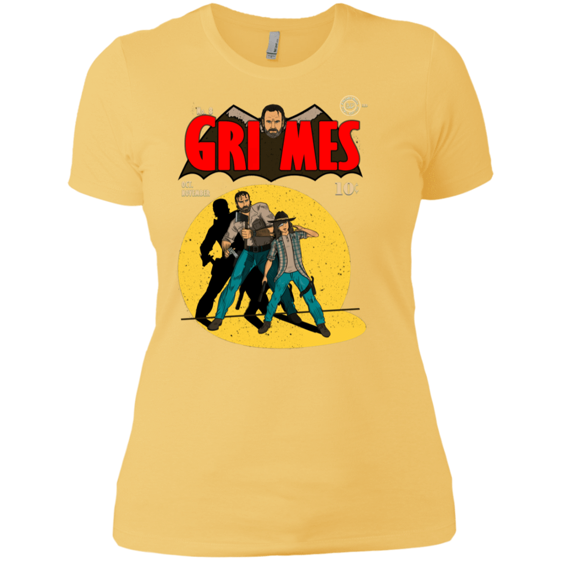 T-Shirts Banana Cream/ / X-Small Grimes Women's Premium T-Shirt