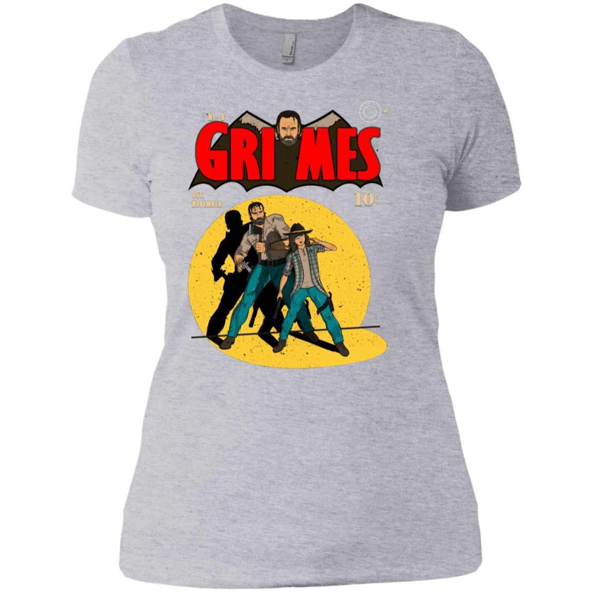 T-Shirts Heather Grey / X-Small Grimes Women's Premium T-Shirt