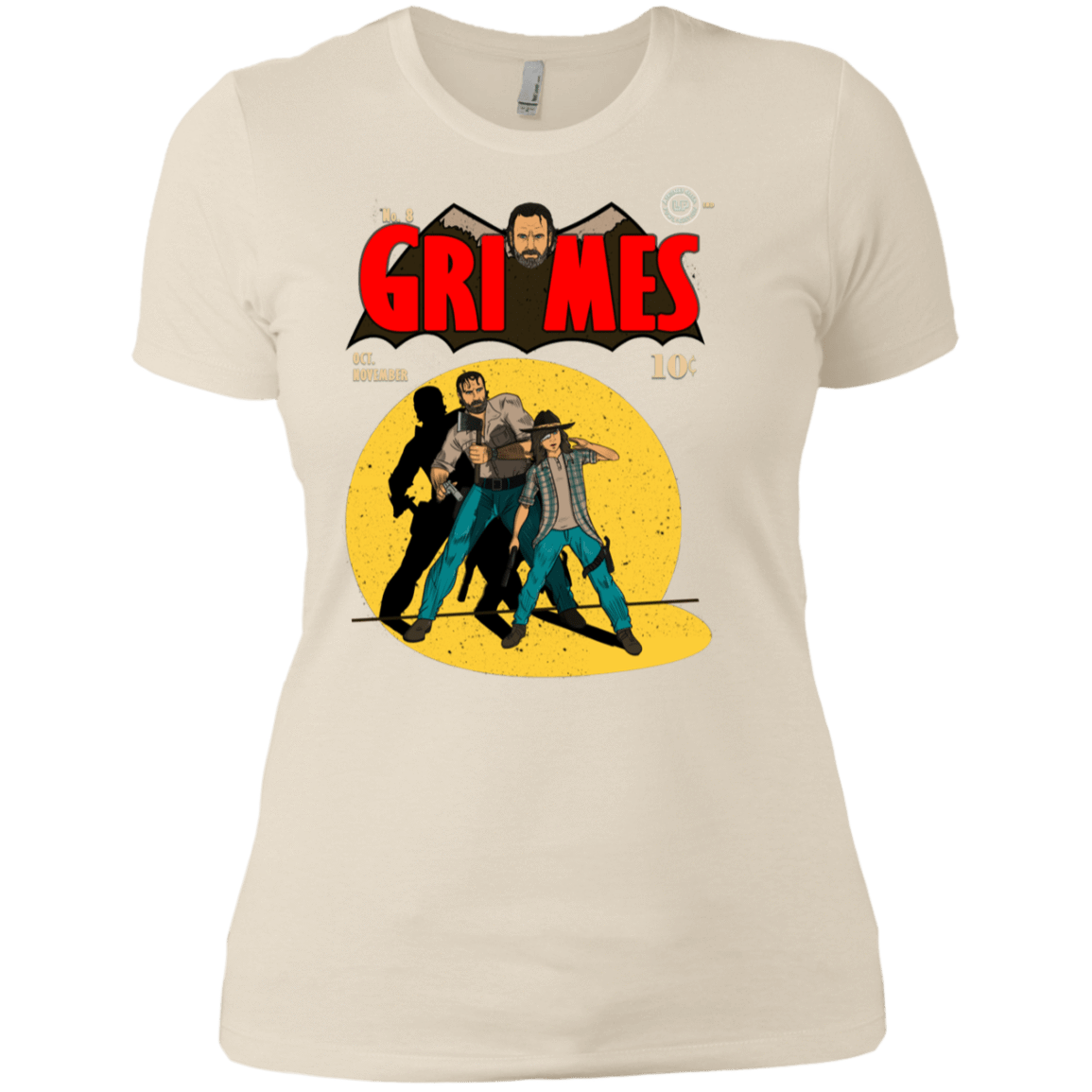 T-Shirts Ivory/ / X-Small Grimes Women's Premium T-Shirt