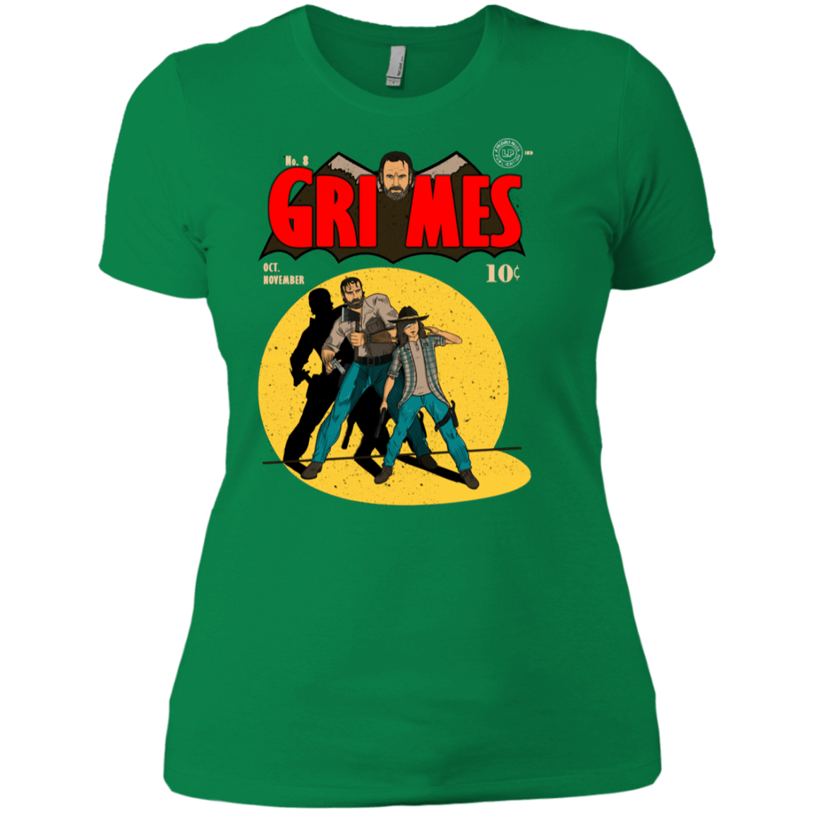 T-Shirts Kelly Green / X-Small Grimes Women's Premium T-Shirt