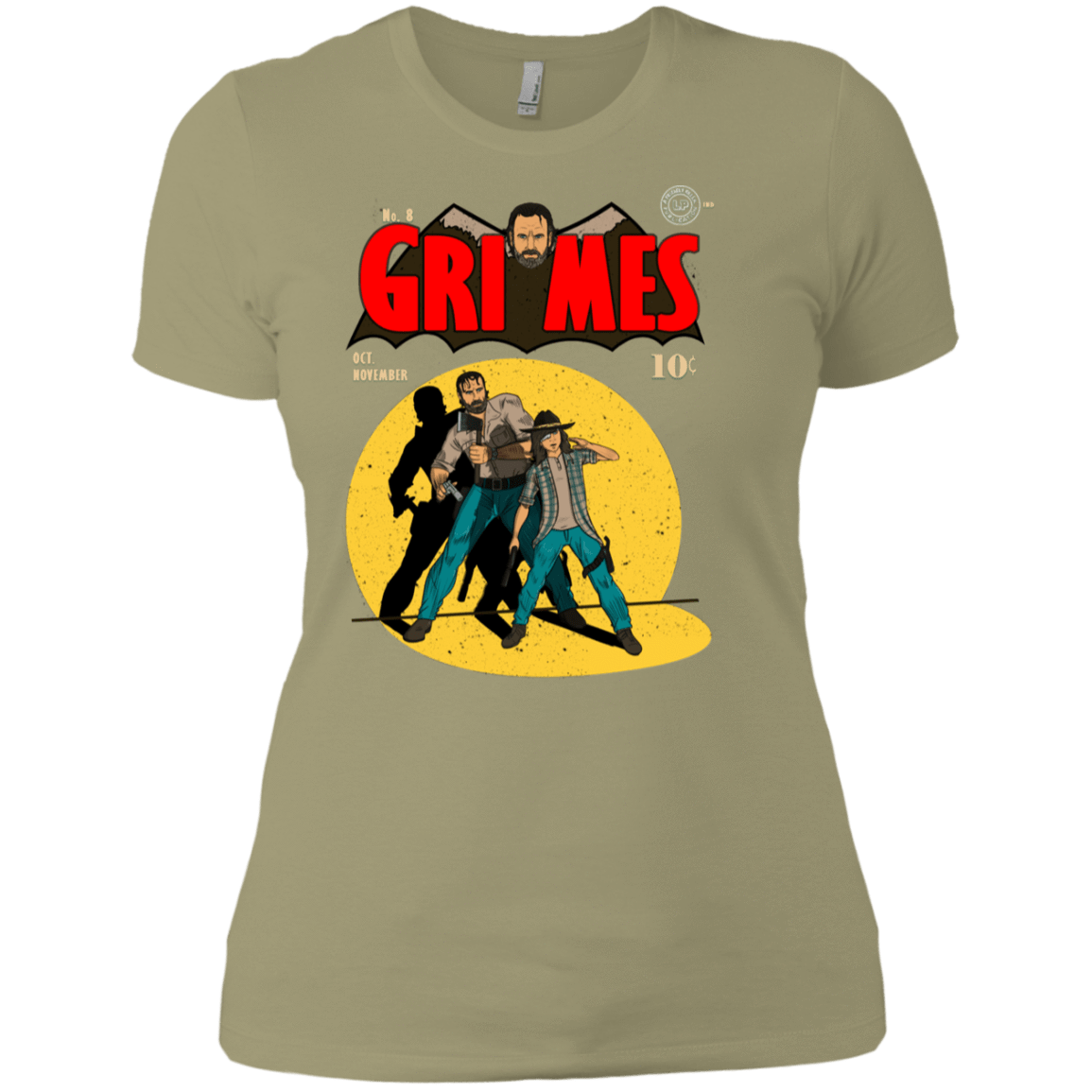 T-Shirts Light Olive / X-Small Grimes Women's Premium T-Shirt