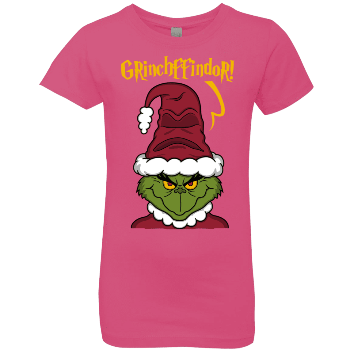 T-Shirts Hot Pink / YXS Grinchffindor Girls Premium T-Shirt