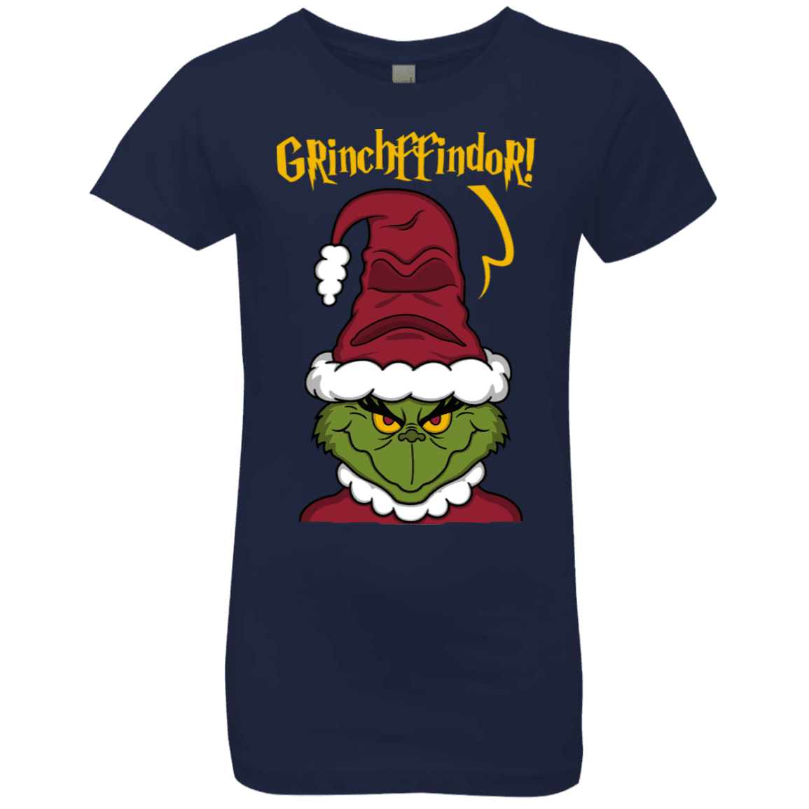 T-Shirts Midnight Navy / YXS Grinchffindor Girls Premium T-Shirt