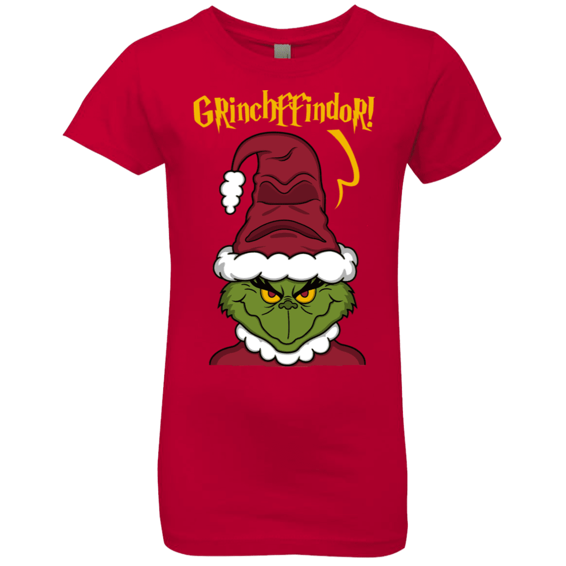 T-Shirts Red / YXS Grinchffindor Girls Premium T-Shirt