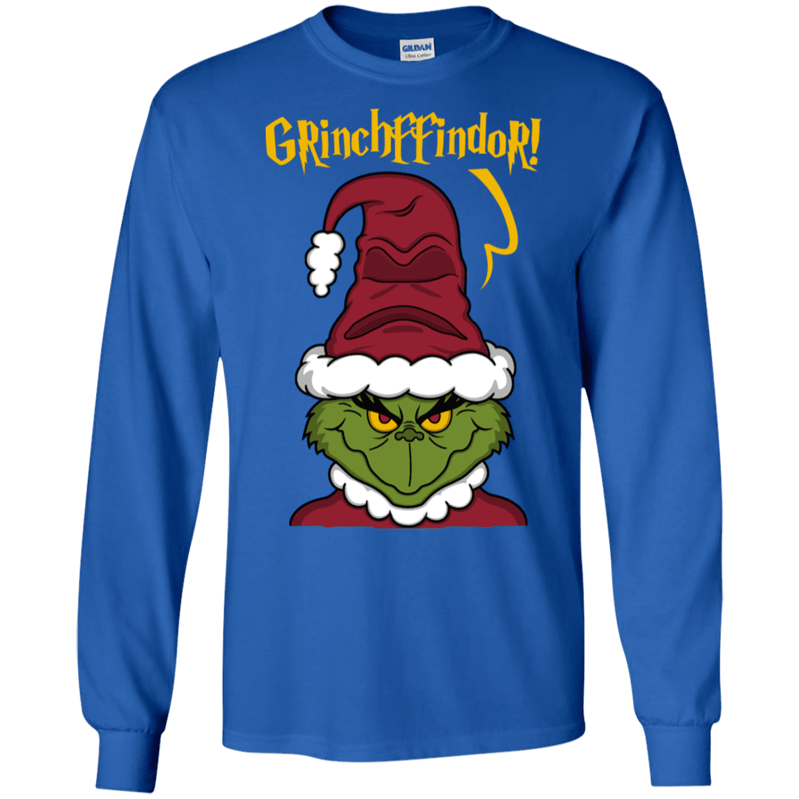 T-Shirts Royal / S Grinchffindor Men's Long Sleeve T-Shirt