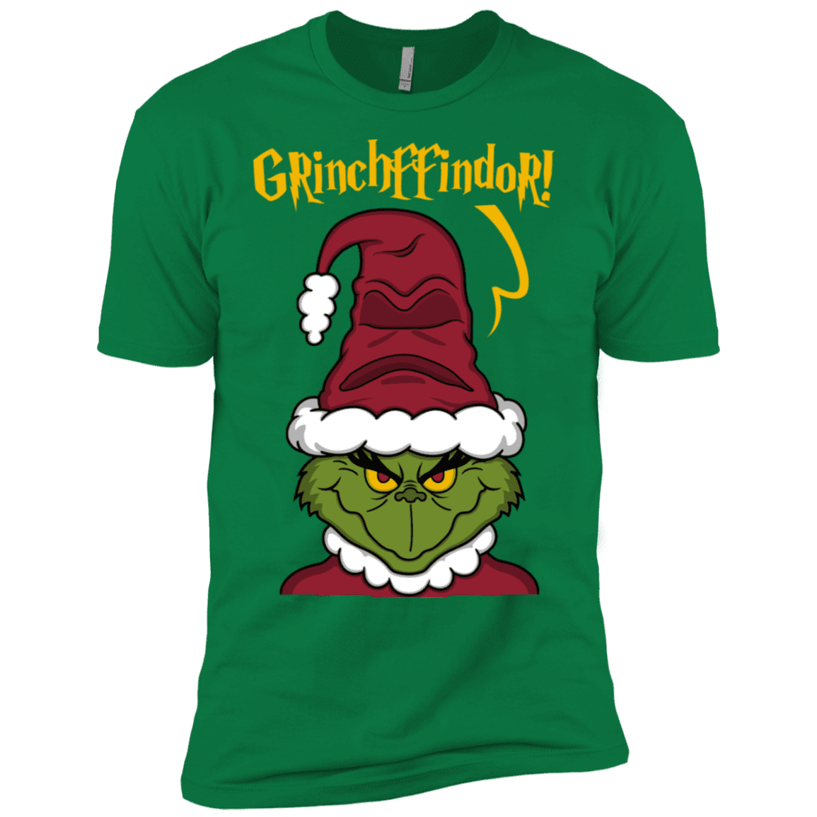T-Shirts Kelly Green / X-Small Grinchffindor Men's Premium T-Shirt