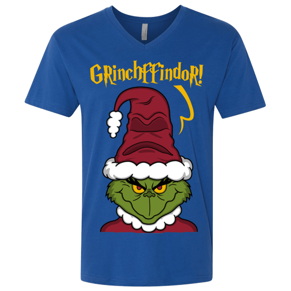 T-Shirts Royal / X-Small Grinchffindor Men's Premium V-Neck
