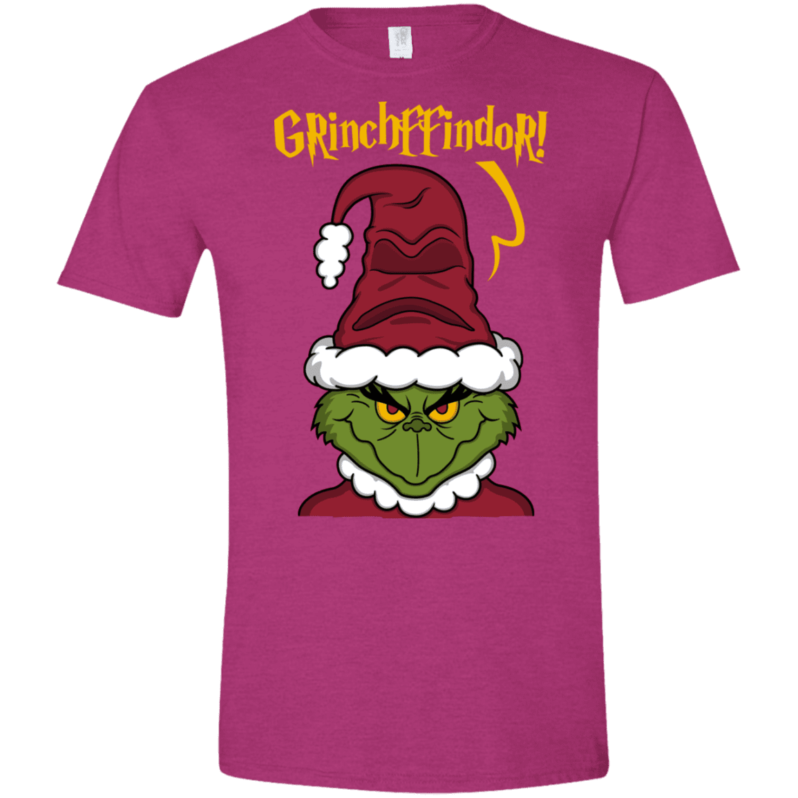 T-Shirts Antique Heliconia / S Grinchffindor Men's Semi-Fitted Softstyle