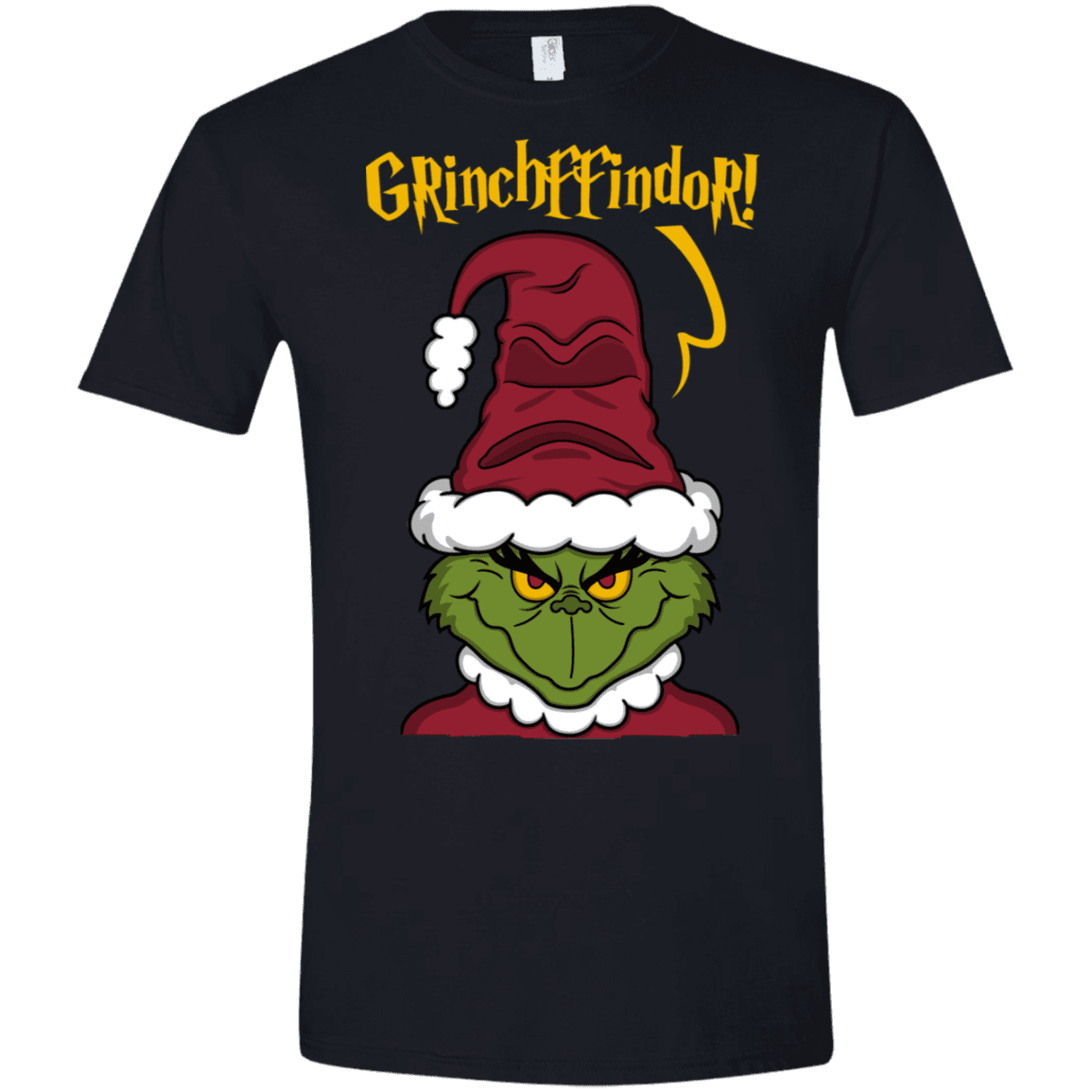 T-Shirts Black / X-Small Grinchffindor Men's Semi-Fitted Softstyle