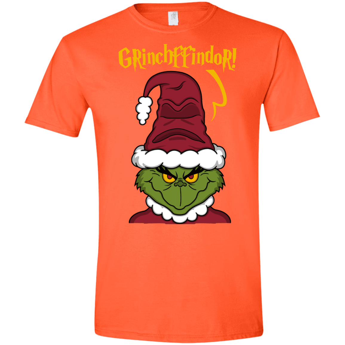 T-Shirts Orange / S Grinchffindor Men's Semi-Fitted Softstyle