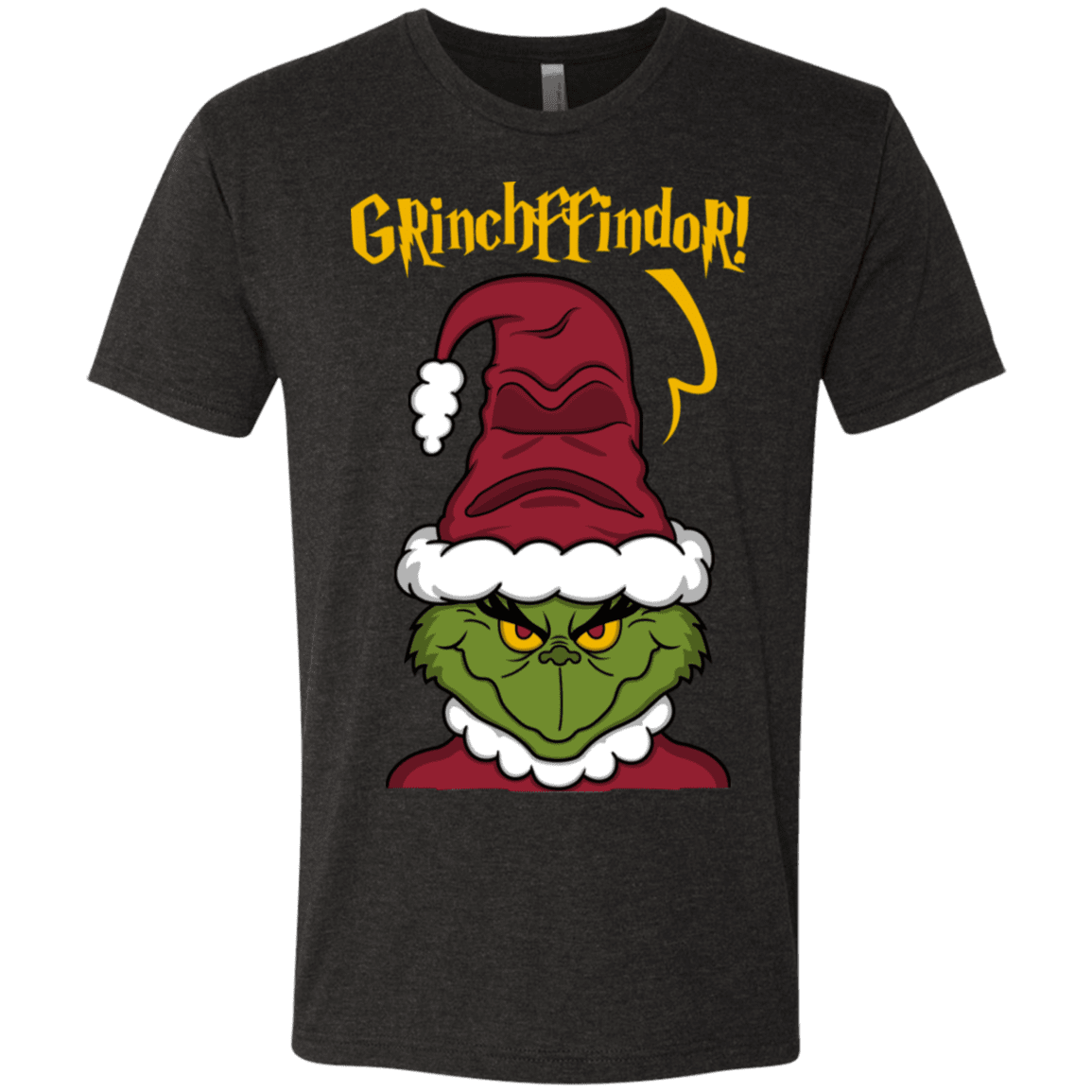 T-Shirts Vintage Black / S Grinchffindor Men's Triblend T-Shirt