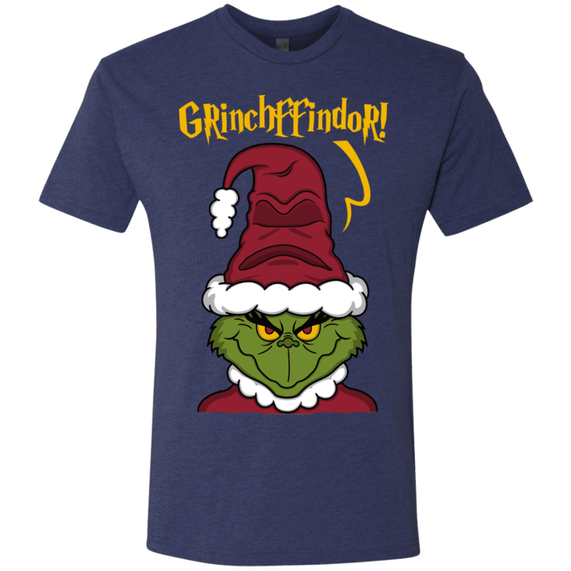 T-Shirts Vintage Navy / S Grinchffindor Men's Triblend T-Shirt