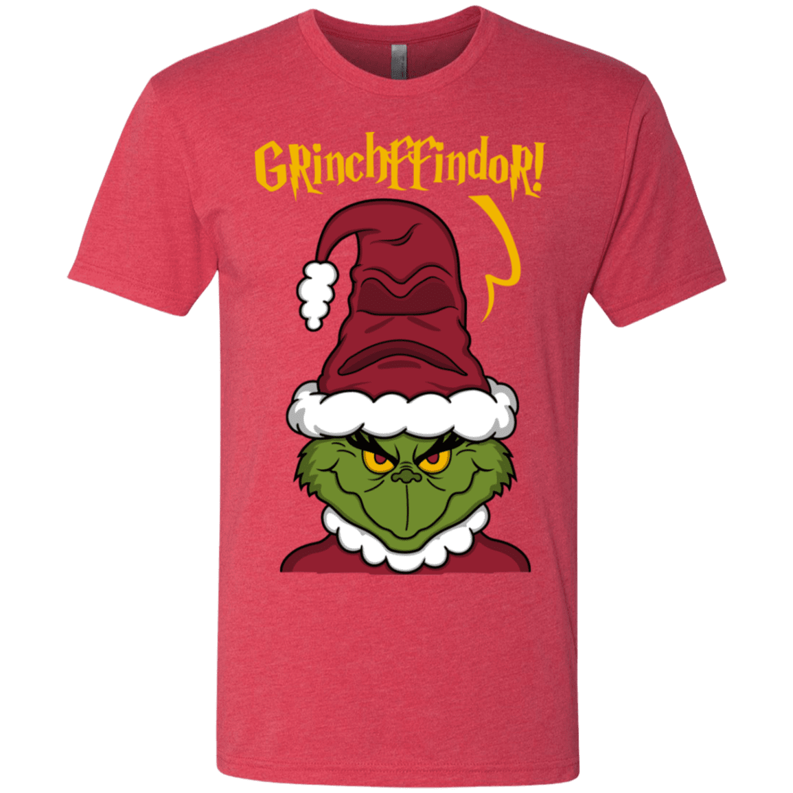 T-Shirts Vintage Red / S Grinchffindor Men's Triblend T-Shirt