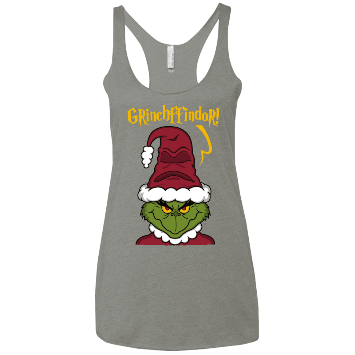 T-Shirts Venetian Grey / X-Small Grinchffindor Women's Triblend Racerback Tank