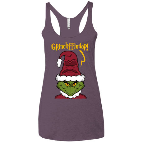 T-Shirts Vintage Purple / X-Small Grinchffindor Women's Triblend Racerback Tank