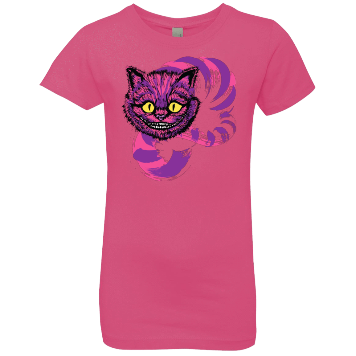 T-Shirts Hot Pink / YXS Grinning Like A Cheshire Cat 2 Girls Premium T-Shirt