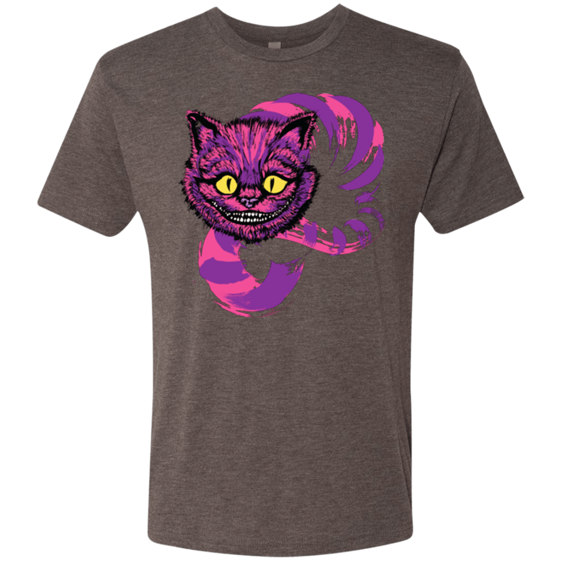 T-Shirts Macchiato / Small Grinning Like A Cheshire Cat 2 Men's Triblend T-Shirt