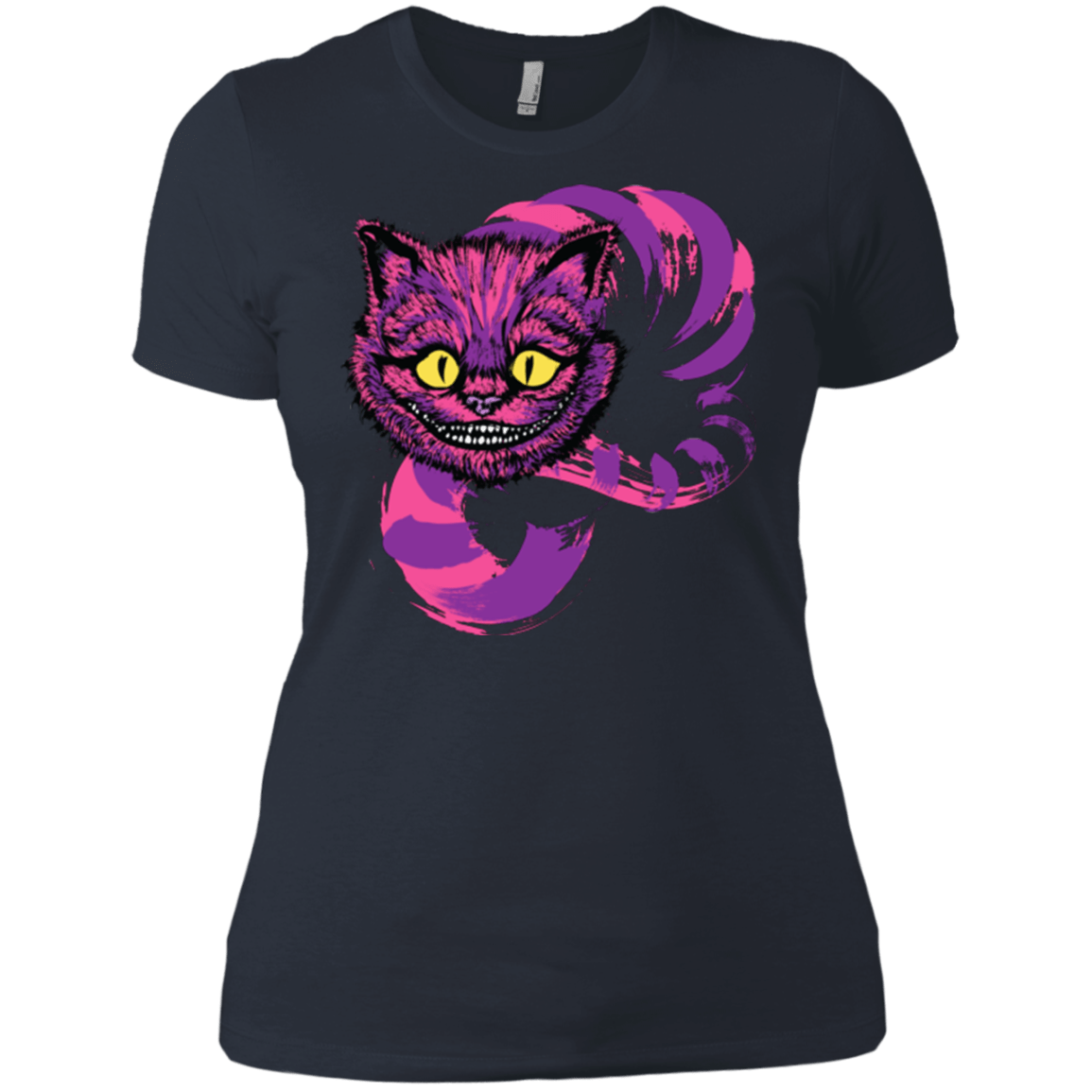 T-Shirts Indigo / X-Small Grinning Like A Cheshire Cat 2 Women's Premium T-Shirt
