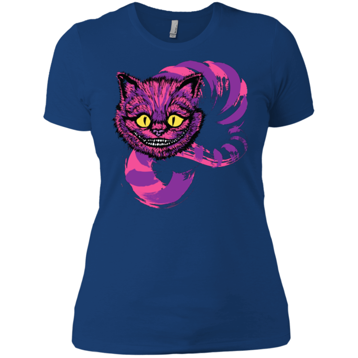 T-Shirts Royal / X-Small Grinning Like A Cheshire Cat 2 Women's Premium T-Shirt