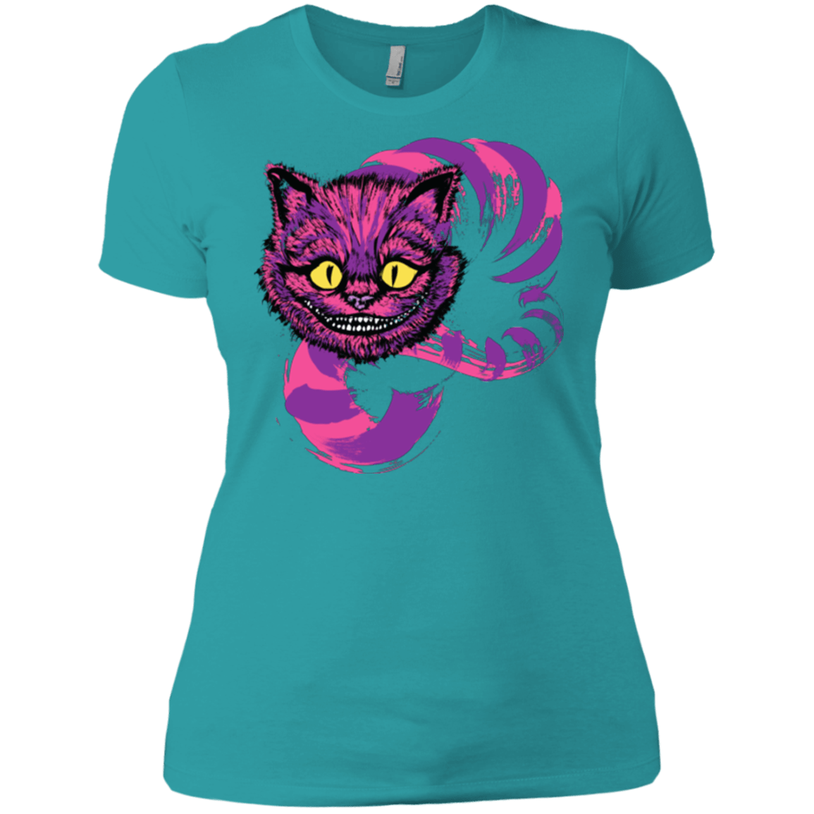 T-Shirts Tahiti Blue / X-Small Grinning Like A Cheshire Cat 2 Women's Premium T-Shirt