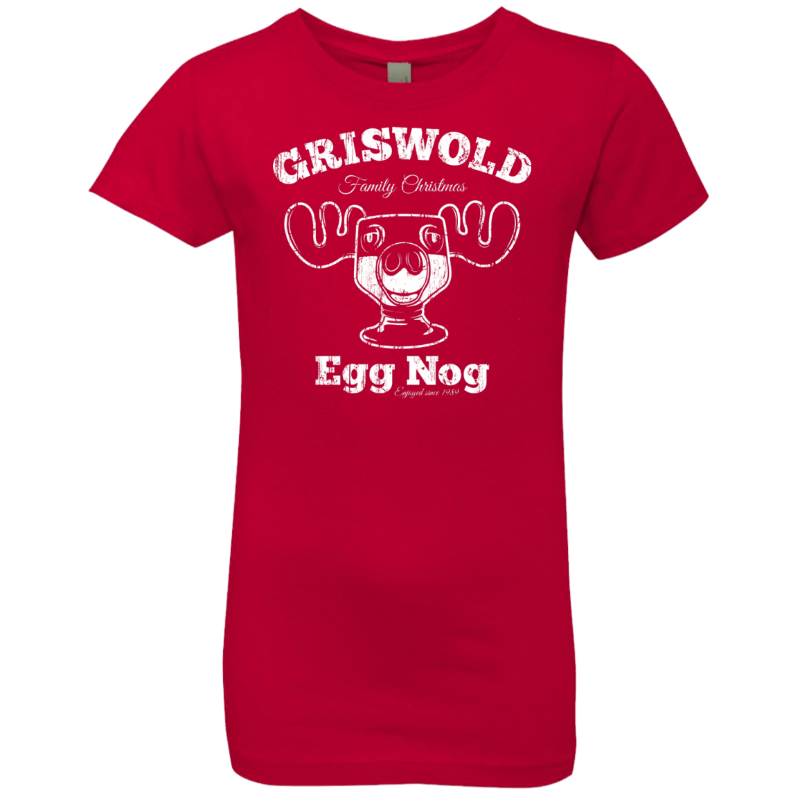 T-Shirts Red / YXS Griswold Christmas Egg Nog Girls Premium T-Shirt